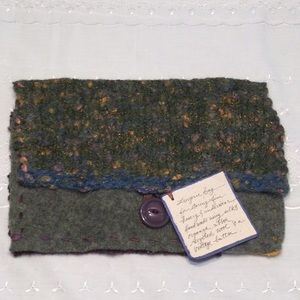 Handmade Wool Lingerie Bag